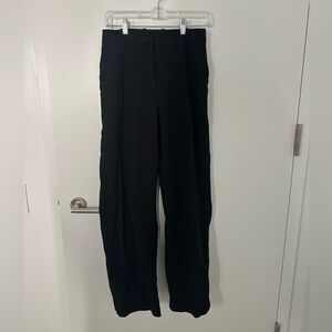 Aritzia Babaton Agency Pants Black Trousers